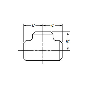 T igual para solda de topo